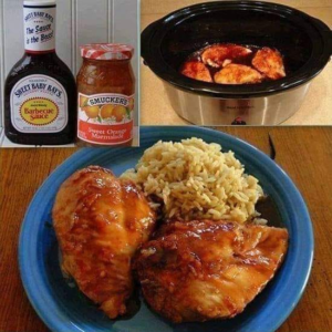 Easy Crockpot Orange Chicken