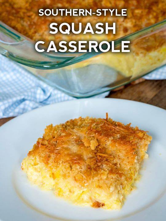 Southern Squash Casserole