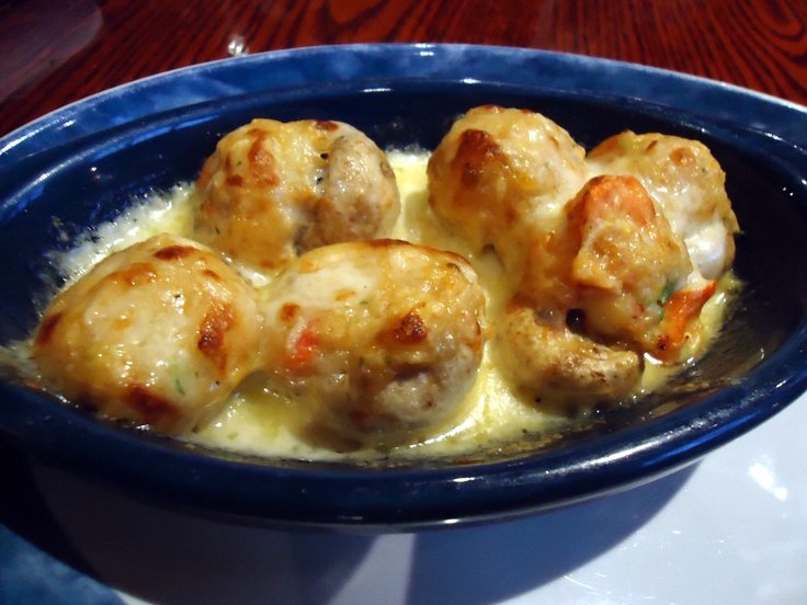 Red Lobster Crab Stuffed Mushrooms